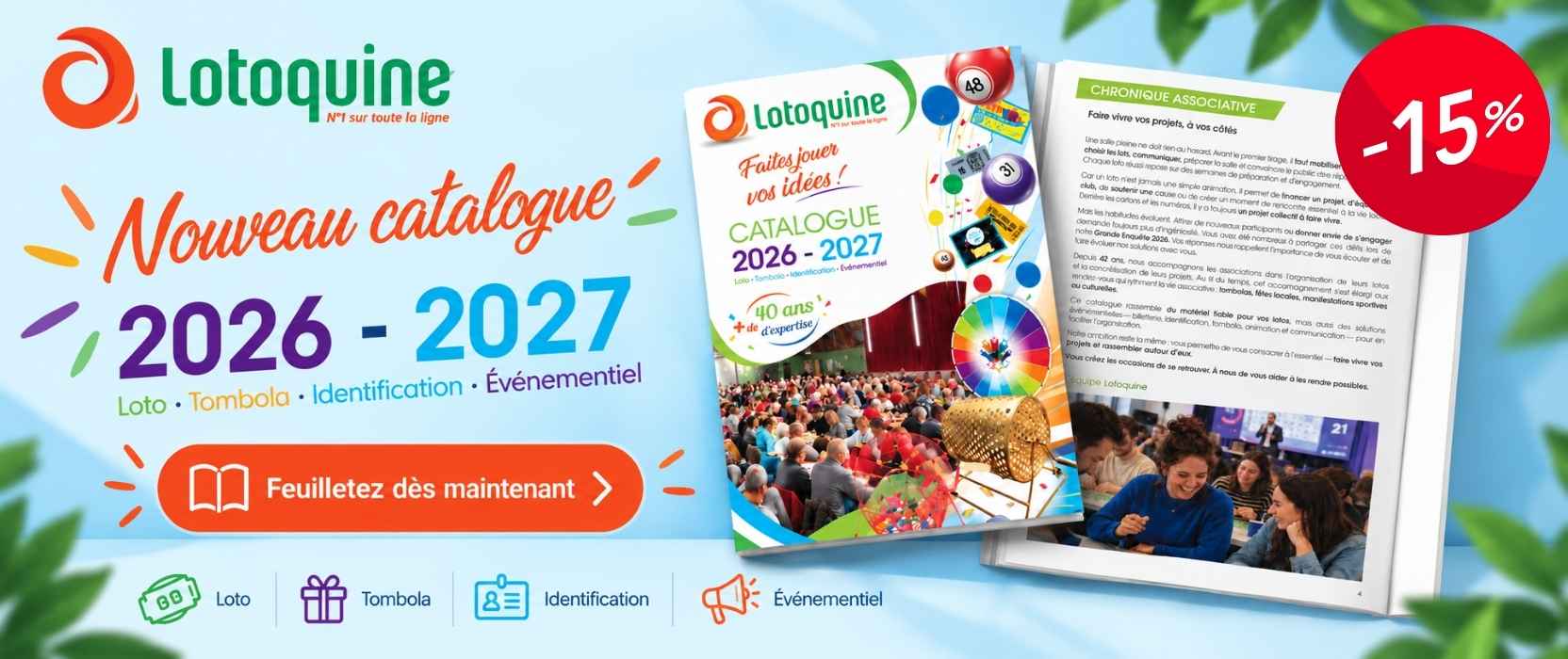 Nouveau catalogue Lotoquine 2026-2027